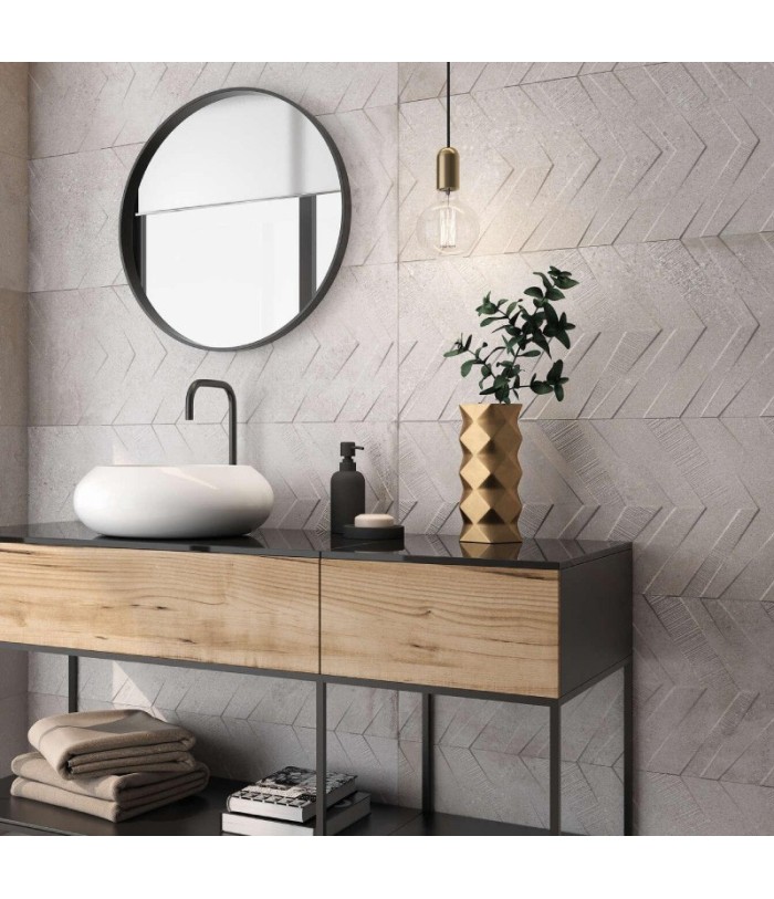 Porcelanato Origin Arrow Acero 30X90