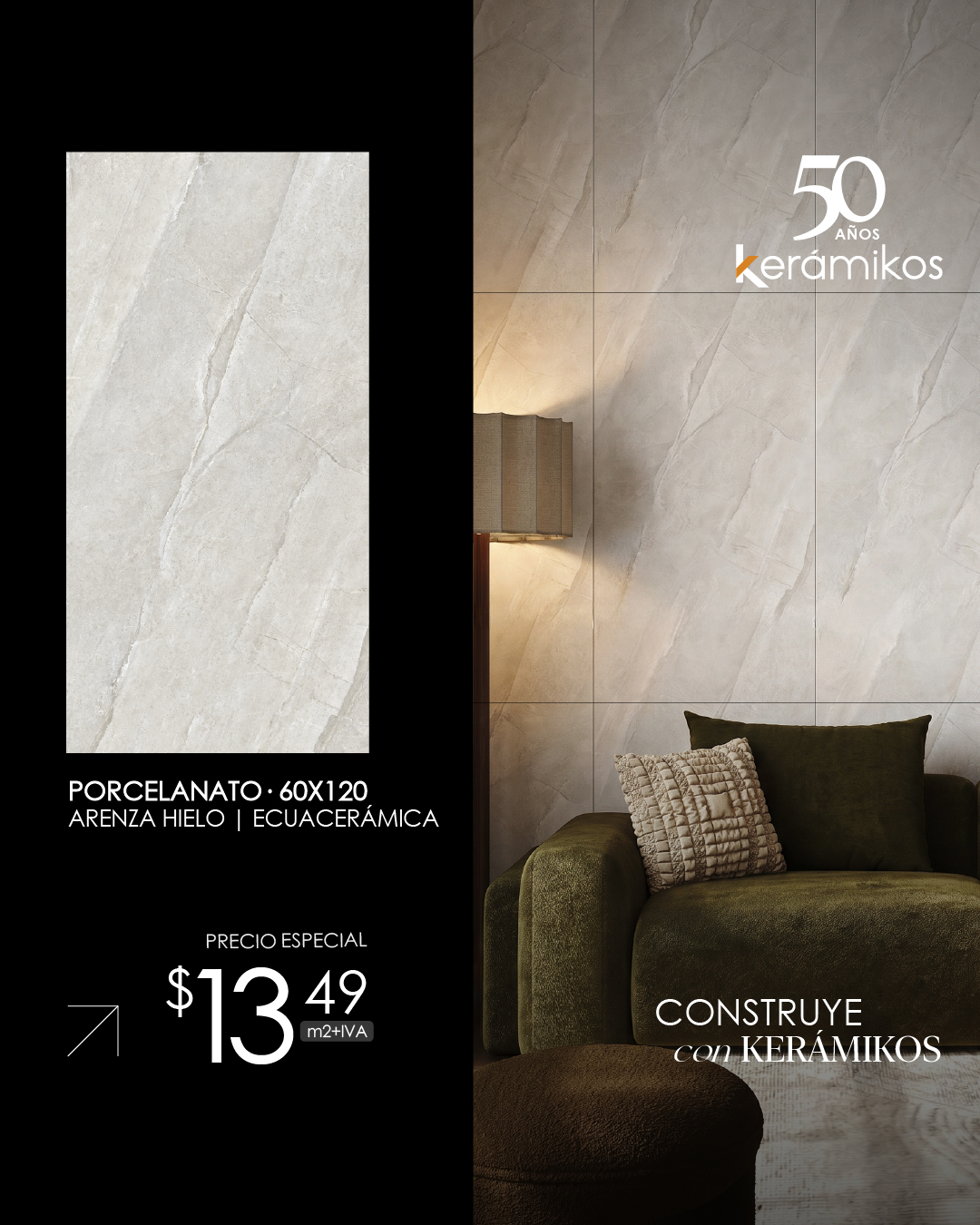 Porcelanato para pisos y paredes | Acabados de construcción